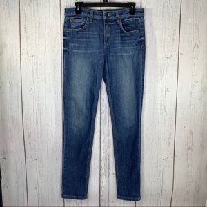 Joe’s woman’s jeans 27 blue boyfriend slim ankle